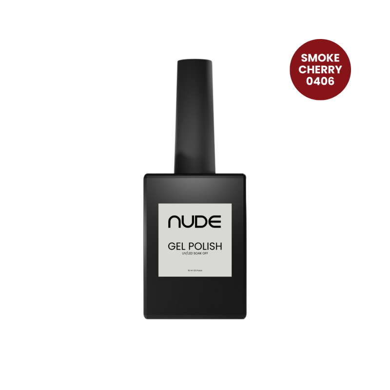 NUDE GEL POLISH 0405 SMOKE CHERRY