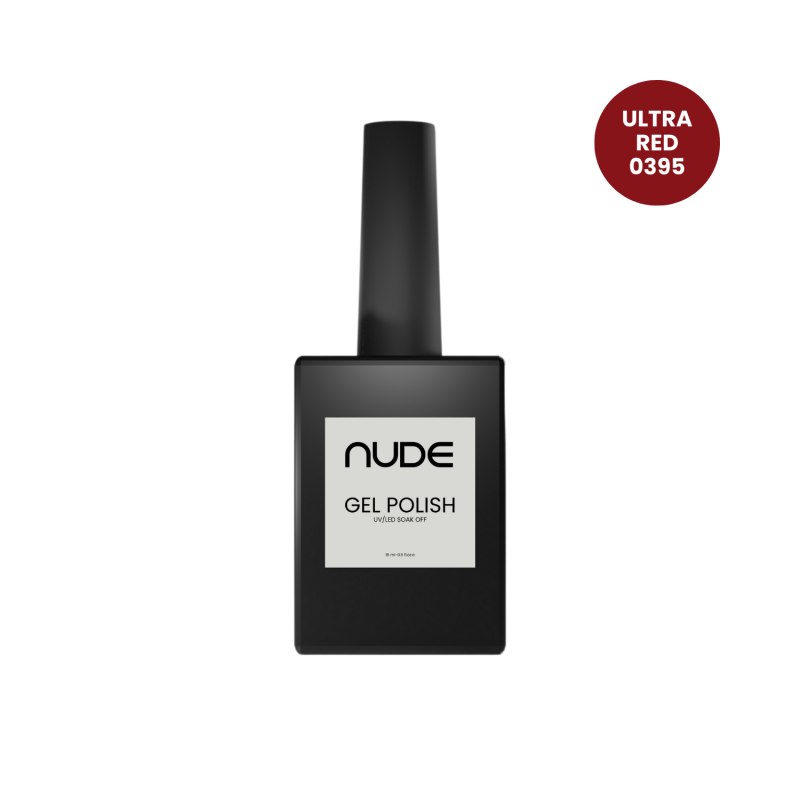 NUDE GEL POLISH 0395 ULTRA RED